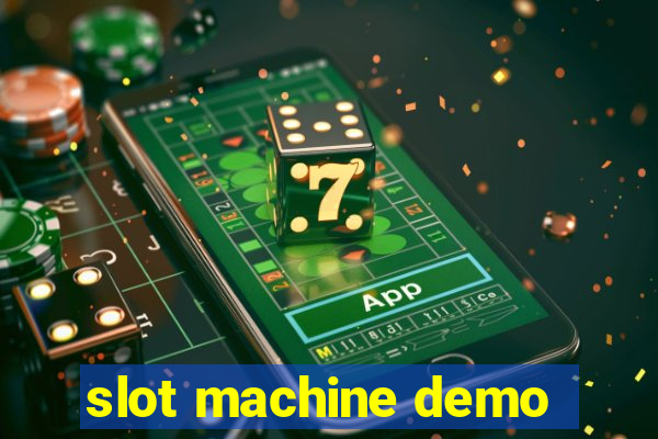 slot machine demo