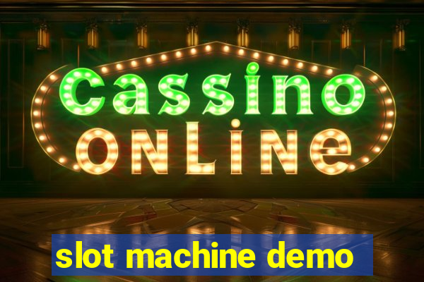 slot machine demo