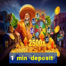 1 min deposit casino australia