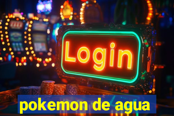 pokemon de agua