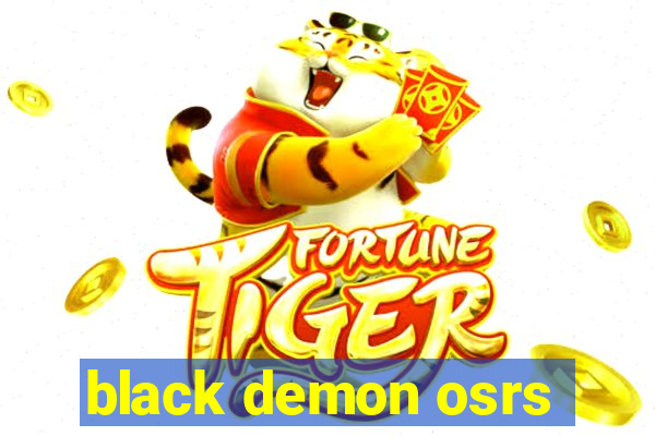 black demon osrs