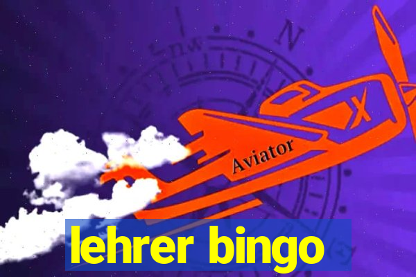 lehrer bingo