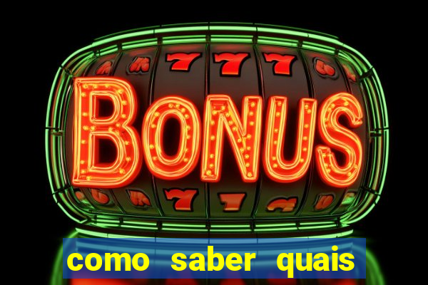 como saber quais jogos est?o pagando