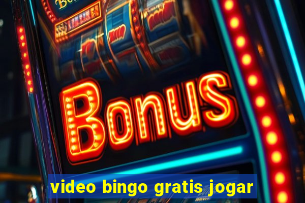 video bingo gratis jogar