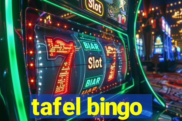 tafel bingo