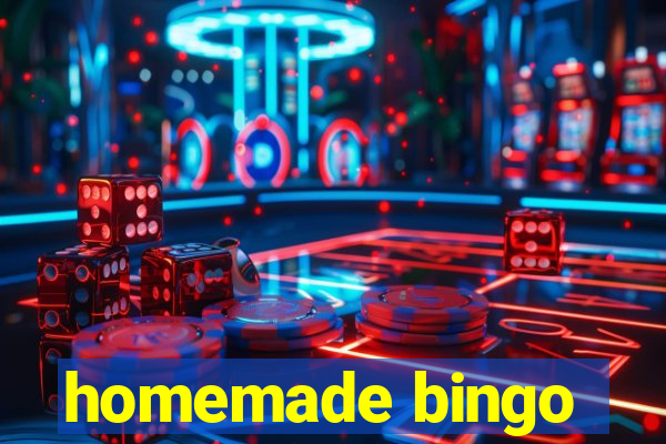 homemade bingo