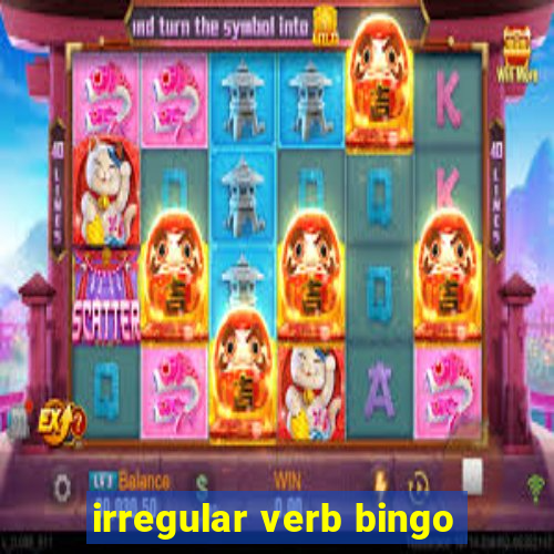 irregular verb bingo