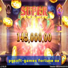 pgsoft-games fortune ox