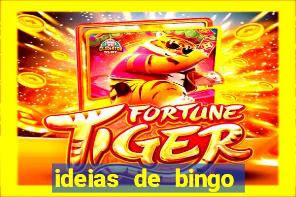 ideias de bingo para o natal