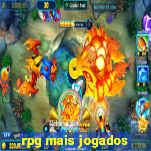 rpg mais jogados