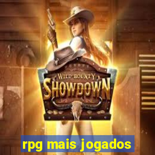 rpg mais jogados