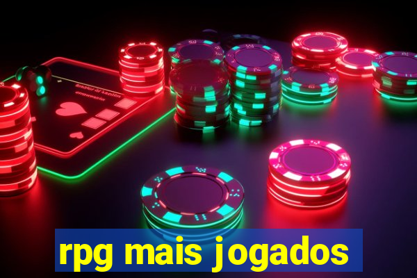 rpg mais jogados