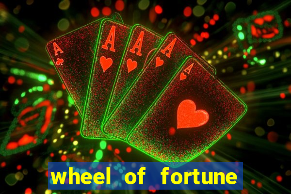 wheel of fortune slots games