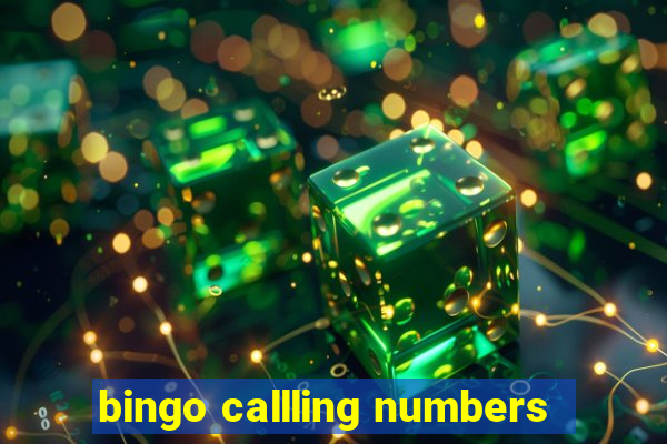 bingo callling numbers