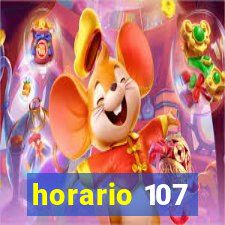 horario 107