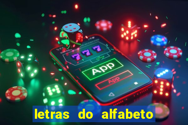 letras do alfabeto personalizadas para imprimir