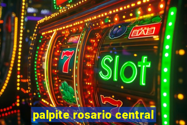 palpite rosario central