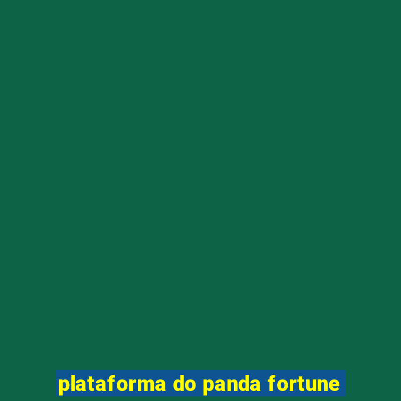 plataforma do panda fortune