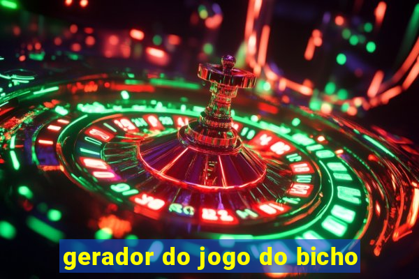 gerador do jogo do bicho