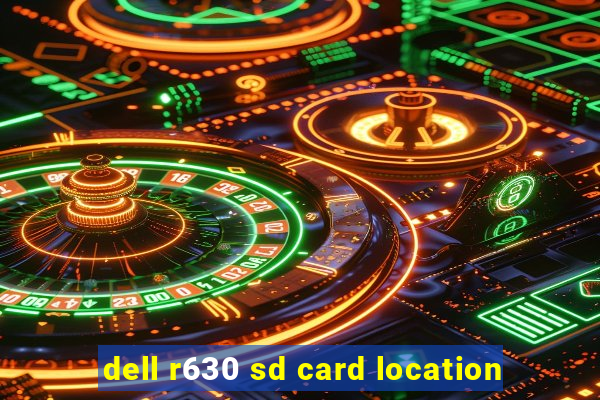 dell r630 sd card location