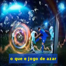 o que e jogo de azar