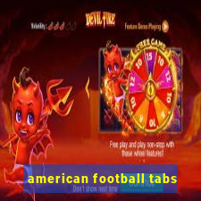 american football tabs