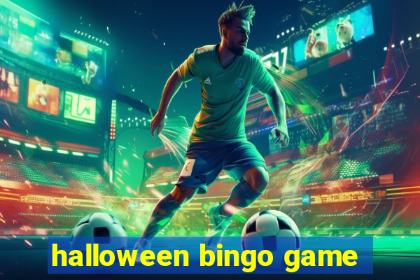 halloween bingo game