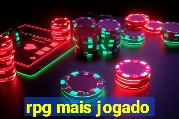 rpg mais jogado