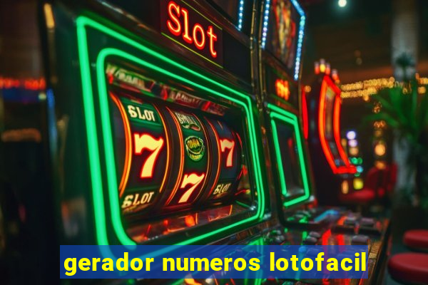 gerador numeros lotofacil