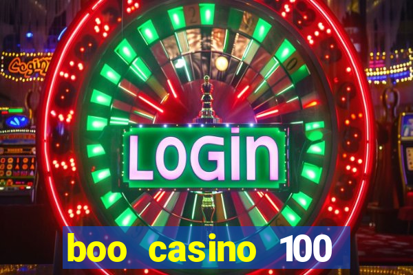 boo casino 100 free spins no deposit