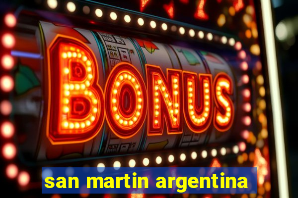 san martin argentina