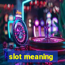 slot meaning