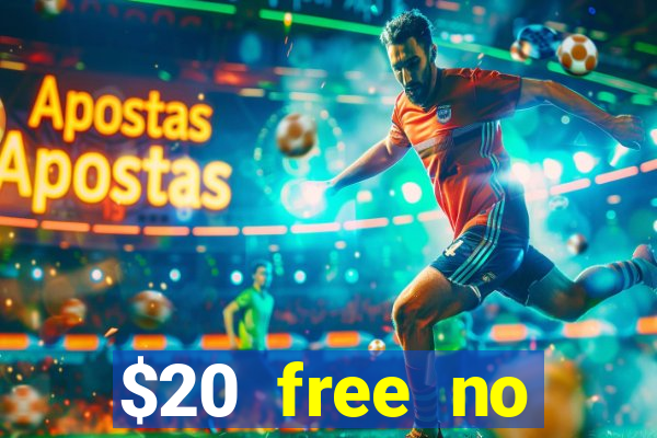 $20 free no deposit casino us