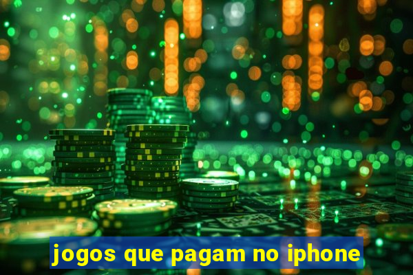 jogos que pagam no iphone