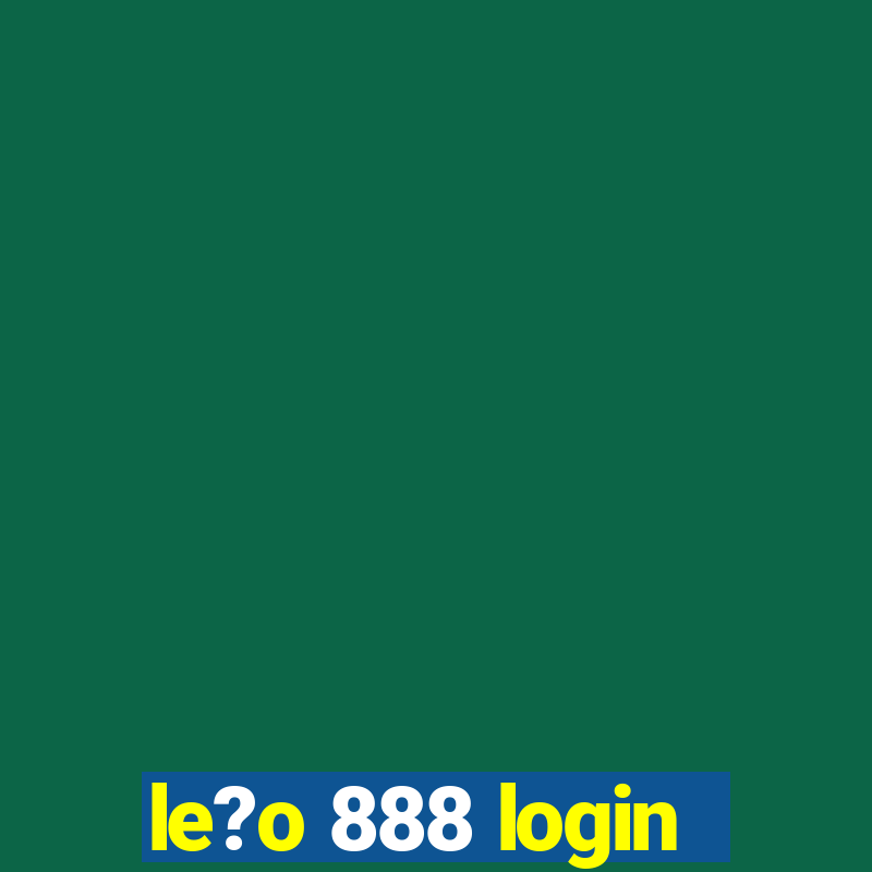 le?o 888 login