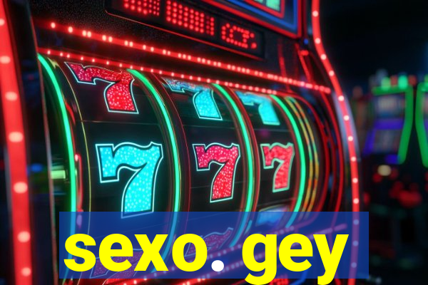 sexo. gey