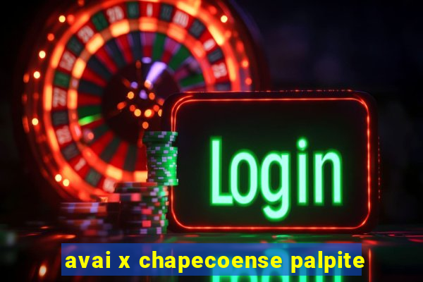 avai x chapecoense palpite