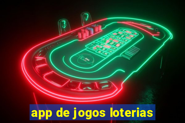 app de jogos loterias