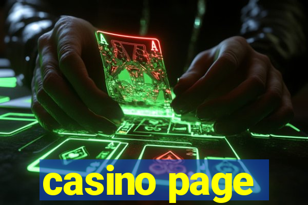 casino page