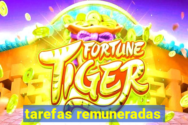 tarefas remuneradas