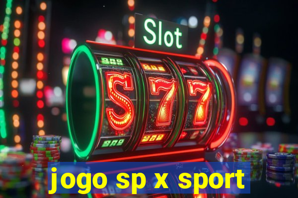 jogo sp x sport