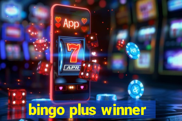 bingo plus winner