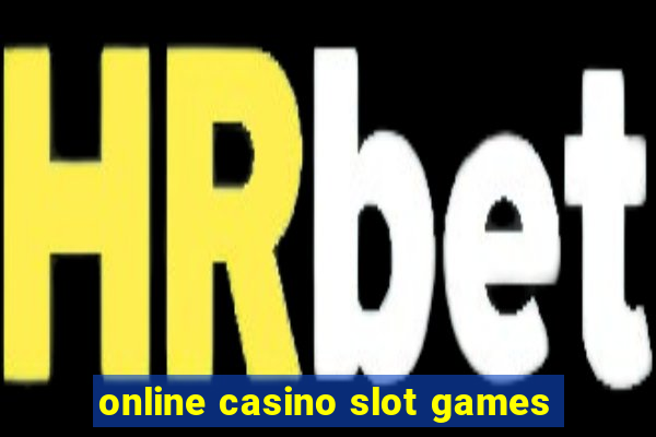 online casino slot games