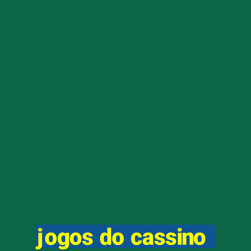 jogos do cassino