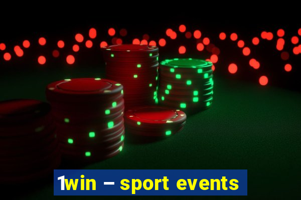 1win – sport events