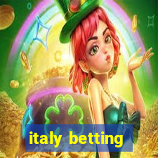 italy betting