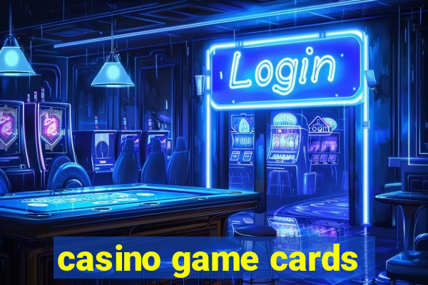 casino game cards