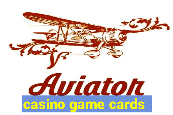 casino game cards