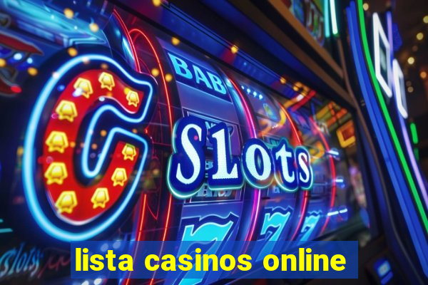 lista casinos online