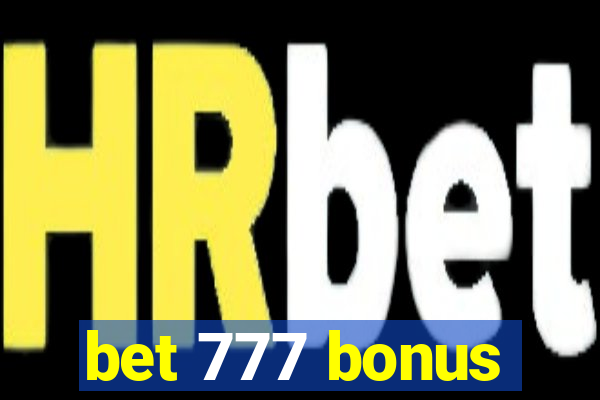 bet 777 bonus